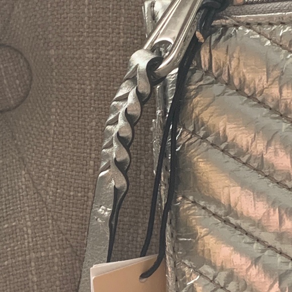 Rebecca Minkoff Large Quilted Leather Zip Clutch